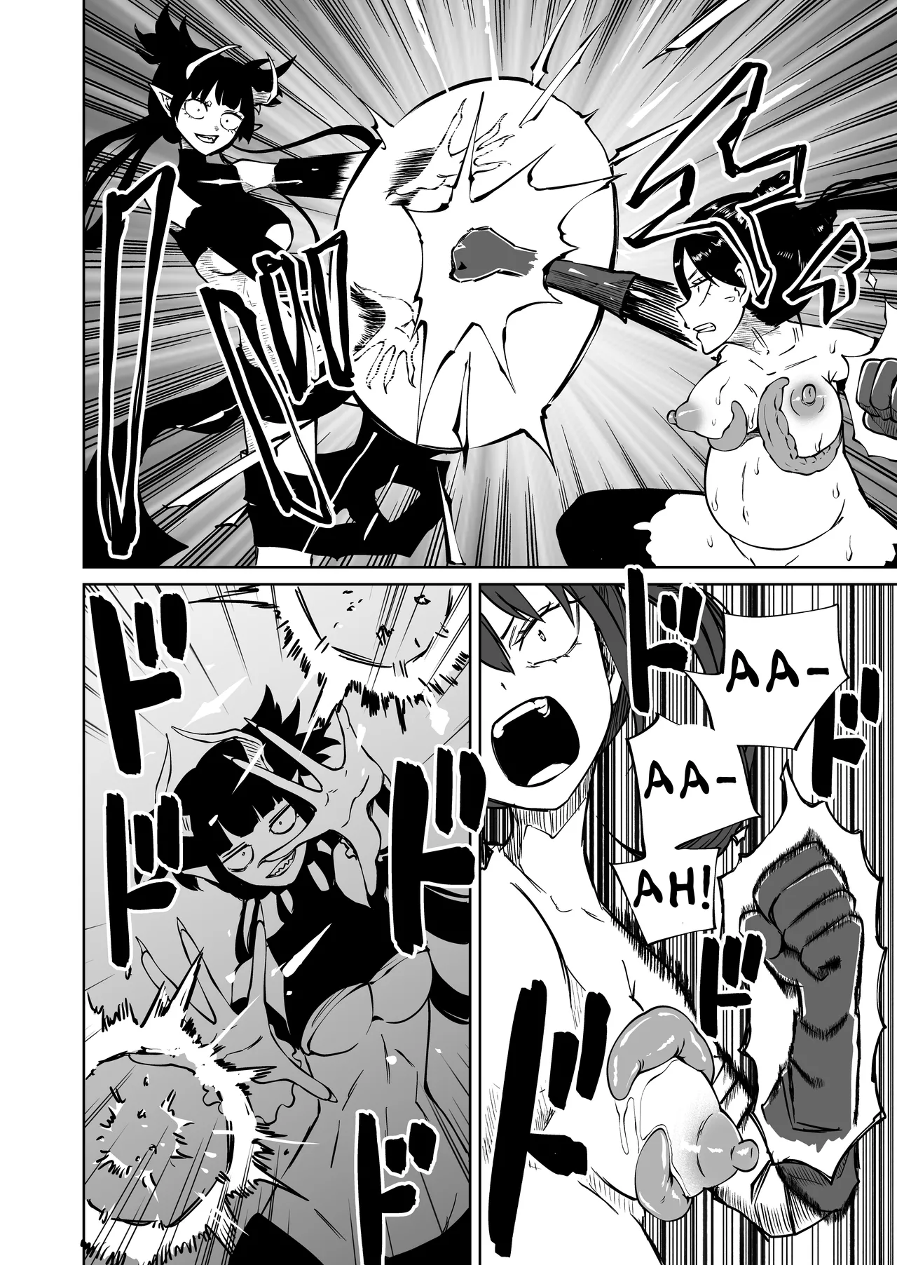 Hentai Manga Comic-A disgraceful defeat due to a lack of awareness-Read-14